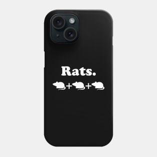 Rats - Wingspan Bird Board Game (White) Phone Case