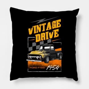 Retro F-100 Truck Pillow