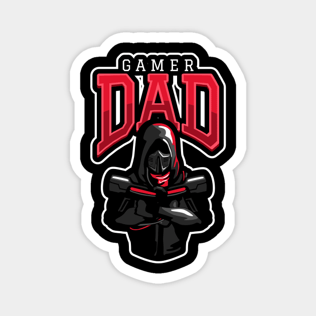 Gamer Dad Magnet by poc98