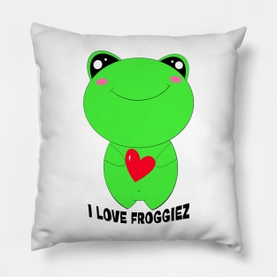 Cute frog lover Pillow