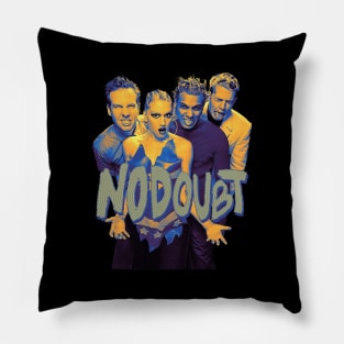 No Doubt Vintage Fan Art Pillow