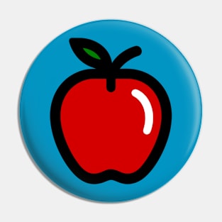 Red Apple Pin