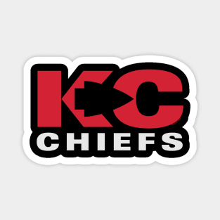 Kansas City Chiefs by Buck Tee Originals Magnet