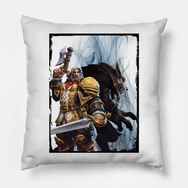 GreymaneWorgen Pillow by The Metafox Crew Shop