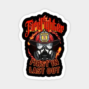 Firefighter Gift Firefighters Sayings Magnet