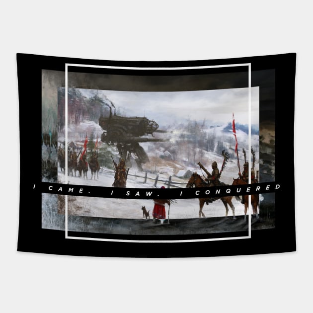 scythe gaming shirt Tapestry by k4k7uz