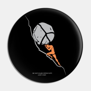 One must imagine sisyphus happy albert camus Pin