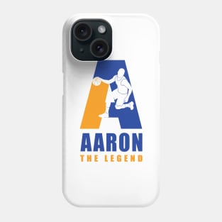 Aaron Custom Player Basketball Your Name The Legend Phone Case