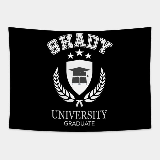 Shady University | Queen of Throwing Shade Tapestry by blackartmattersshop