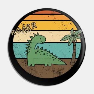 Dinosaur drawing Pin