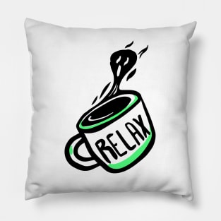 coffee destroy Pillow