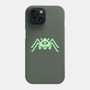 Diamond Spider Crab Pale Green Phone Case