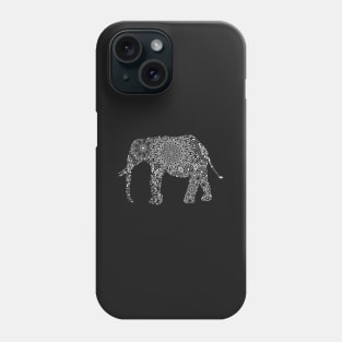 Mandala elephant Phone Case