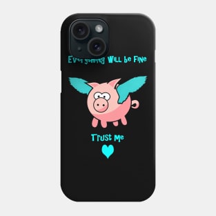 Flying pigs Phone Case