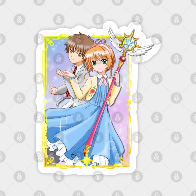 CardCaptor Sakura in love Magnet by Nykos