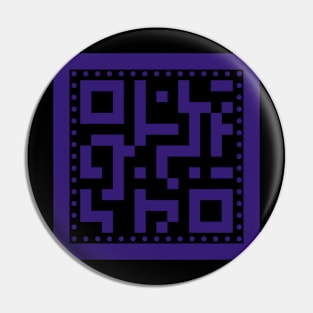 QR CODE ONLY Pin