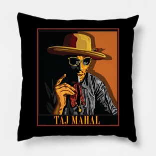 TAJ MAHAL AMERICAN BLUES MUSICIAN Pillow