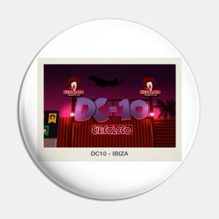 DC10 Nightclub Pin