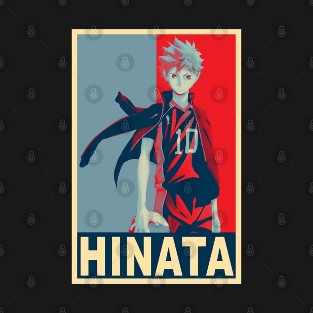 Hinata Shoyo Poster - Haikyuu by Jack Jackson