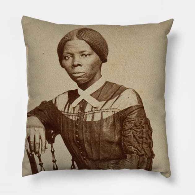 Young Harriet Tubman Pillow by Dump.C