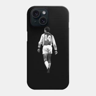 Johan Cruyff Legend Black And White Phone Case