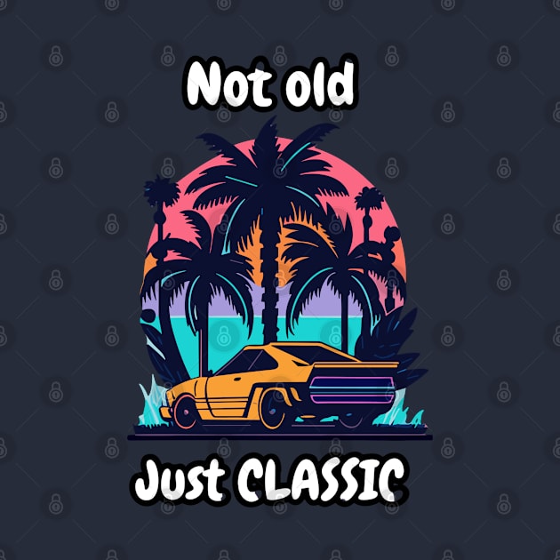 not old just classic car by DesignVerseAlchemy