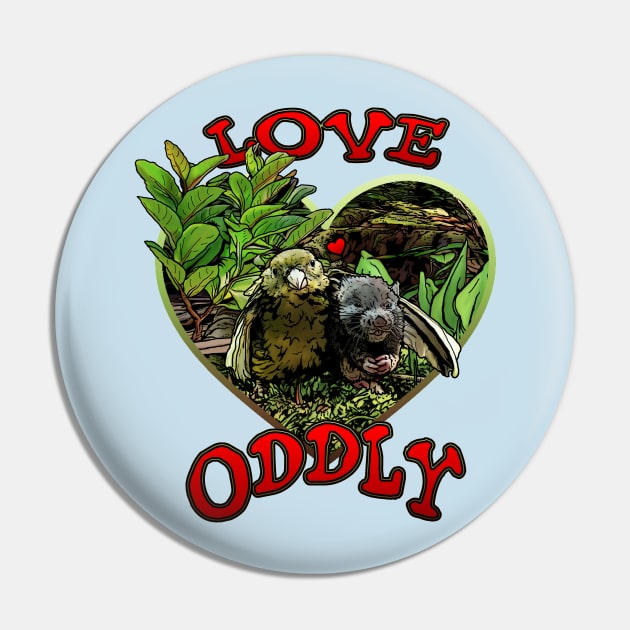 Love Oddly Pin by ImpArtbyTorg