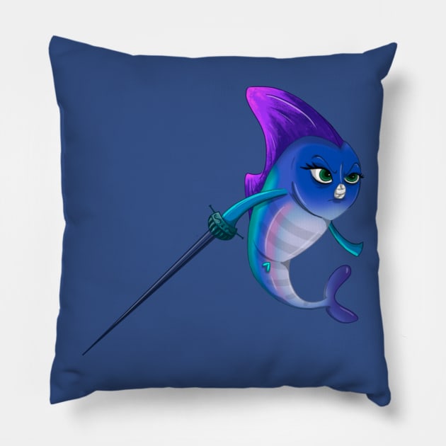 Marlette Pillow by Spikybot