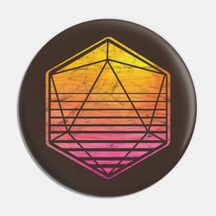 Vintage D20 Pin