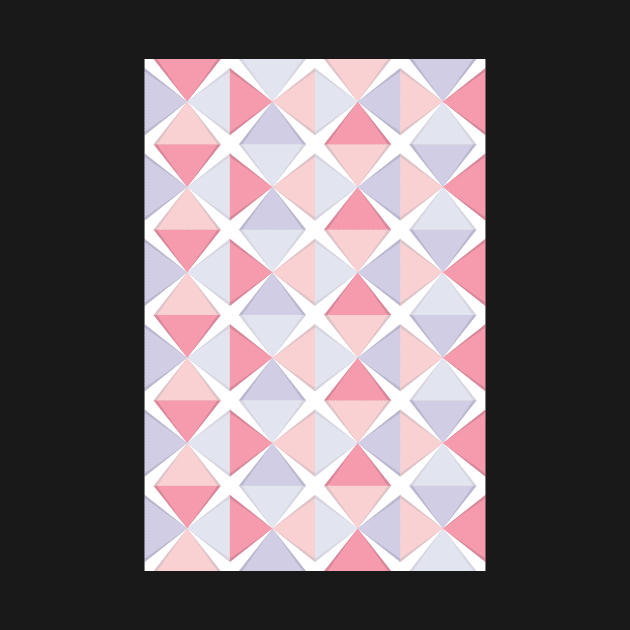 Triangle Pastel Pattern by Eliza-Grace