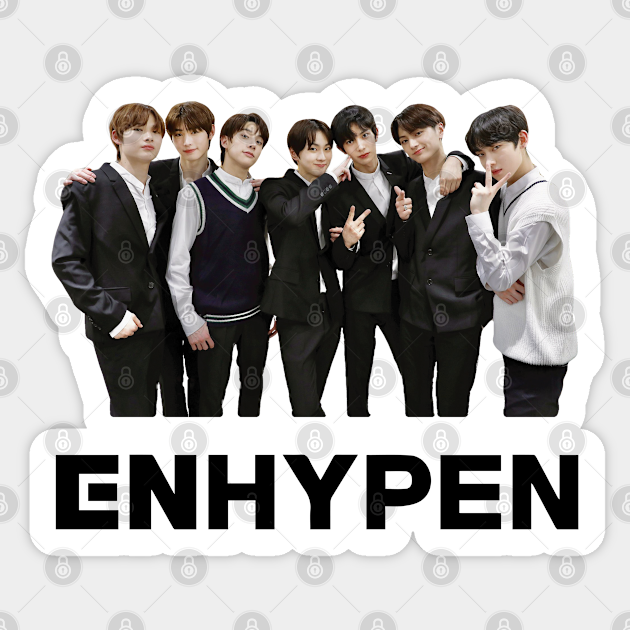 enhypen members day 1 enhypen members sticker teepublic