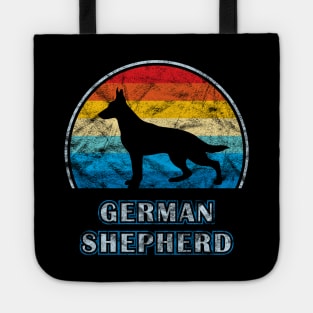 German Shepherd Vintage Design Dog Tote