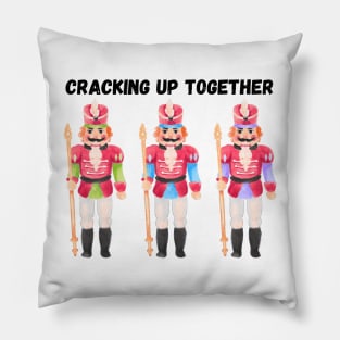 Cracking Up Together, Christmas Pillow