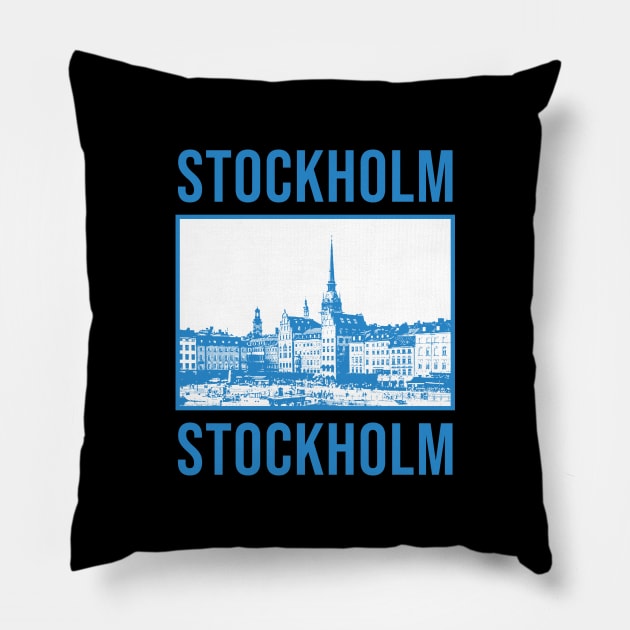 Stockholm Pillow by Mandegraph