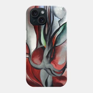 High Resolution Autumn Trees The Maple by Georgia O'Keeffe Phone Case