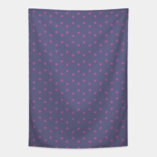 Dainty Pink Hearts Tapestry