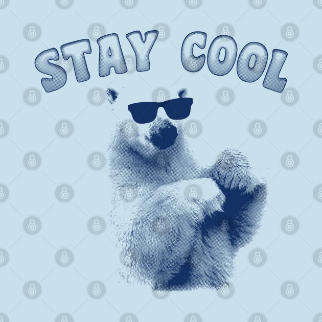 Stay Cool - Polar Bear by stressedrodent