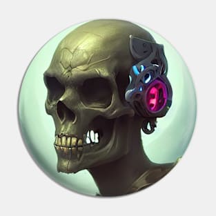 Cybernetic dead man Pin