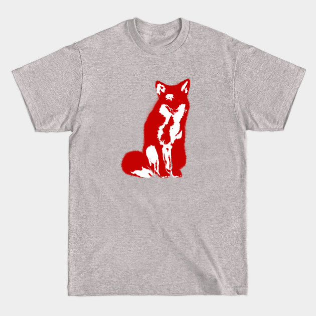 Colorful Animals - Red Fox - Red Fox - T-Shirt