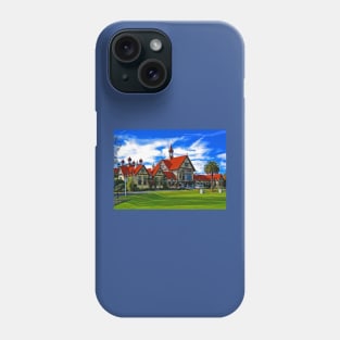 The Old Baths House, Rotorua, New Zealand Phone Case