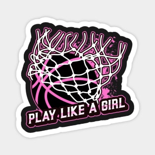 Play like a girl Magnet