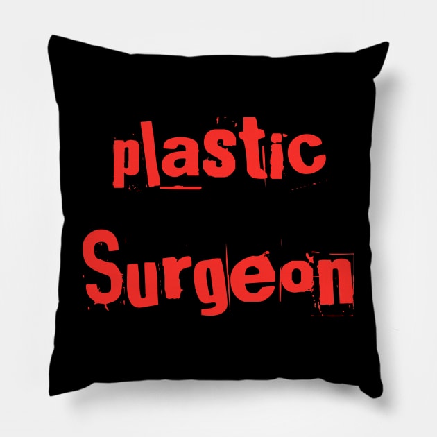 Plastic Surgeon Pillow by Spaceboyishere