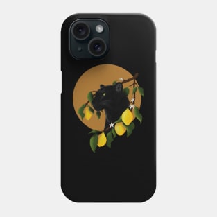 Black Panther + Lemons Phone Case