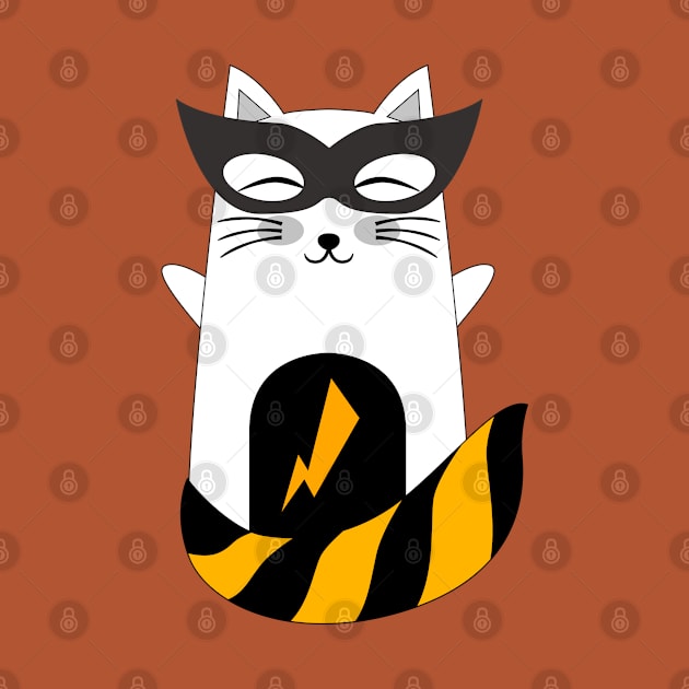 Cat Superhero by YOYtees