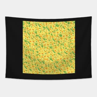 Forsythia Riot Tapestry