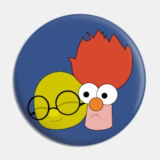 Baby Bunsen and Beaker Pin