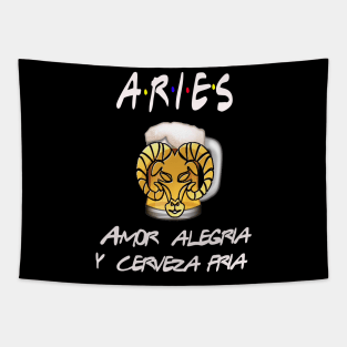 Aries Friends Tapestry