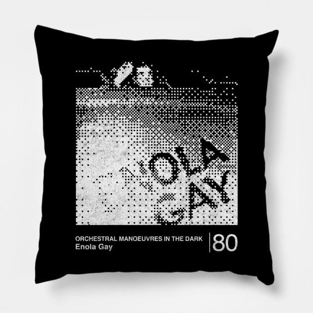 Enola Gay / Minimalist Graphic Artwork Design Pillow by saudade