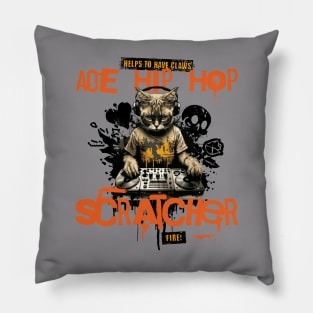 Ace Hip Hop Scratcher Pillow