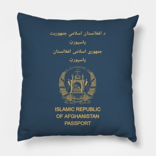 Afghanistan passport Pillow